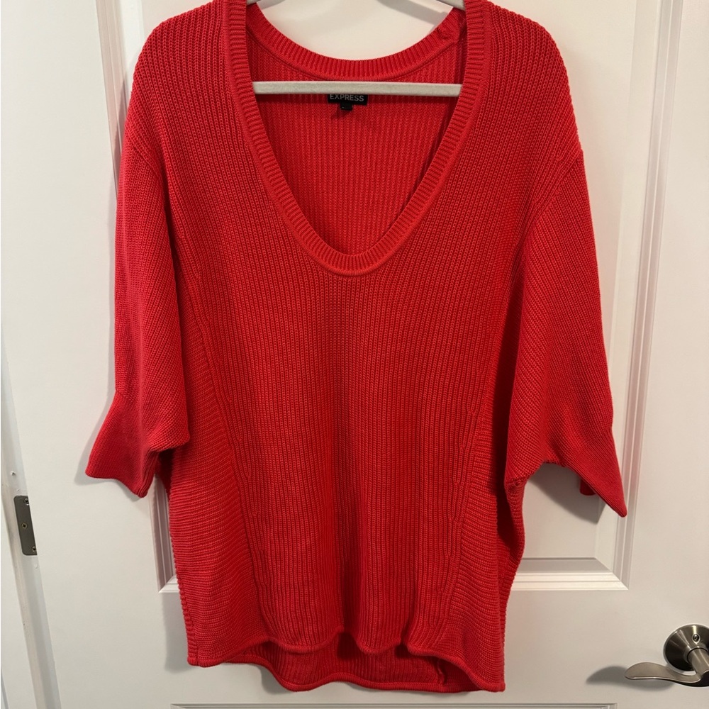 Express Vibrant Knit Top